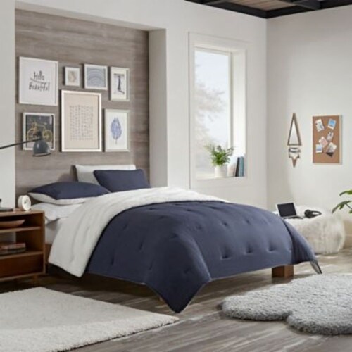 Faux sherpa comforter online