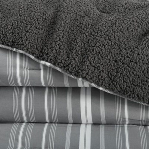 Ugg devon charcoal clearance comforter set