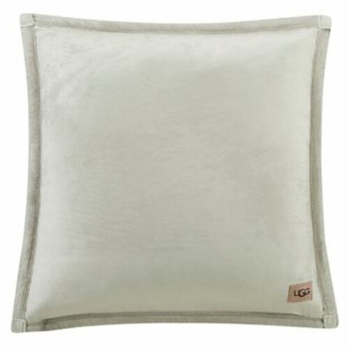 UGG® Coco Luxe Square Throw Pillows in Shoreline (Set of 2), 20 X 20 in