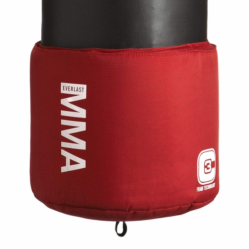 Everlast Omnistrike MMA 80 Pound Gym Boxing Punching Training Heavy Bag, Black Perspective: top