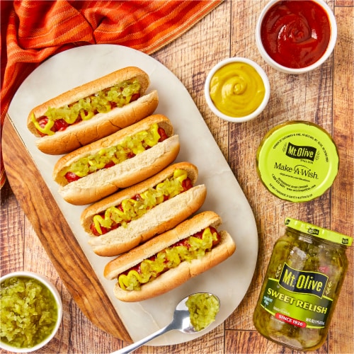 Mt. Olive Sweet Relish Perspective: top