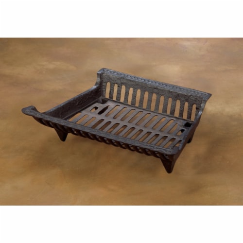 Home Impressions Zero Clearance 18 In. Cast-Iron Fireplace Grate FG-1013 Perspective: top