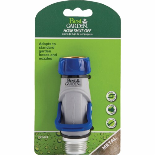 Best Garden Plastic Hose Shutoff Valve with Thumb Control 37090-P Perspective: top