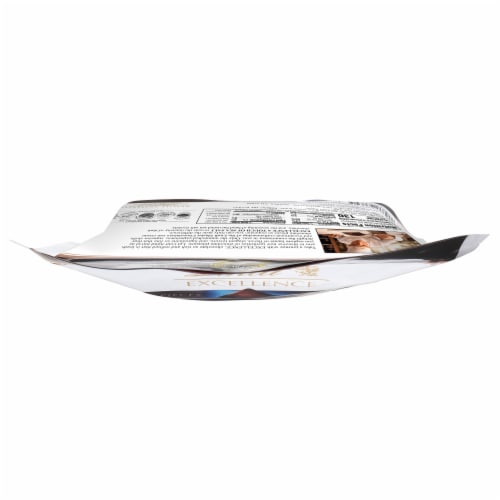 Lindt Excellence A Touch of Sea Salt Premium Dark Chocolate Wrapped Pieces Perspective: top