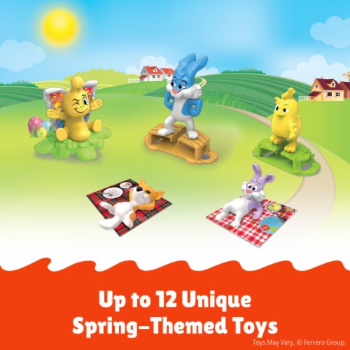 Kinder Joy Chocolatey Egg & Surprise Toy, Fun Easter Basket & Egg Hunt, 0.7 oz Perspective: top