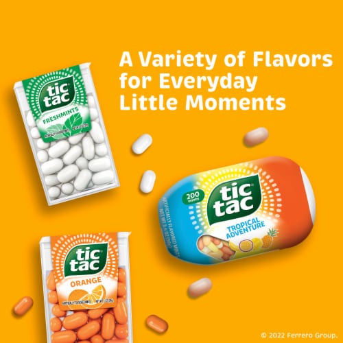 Tic Tac Fruit Adventure Mints