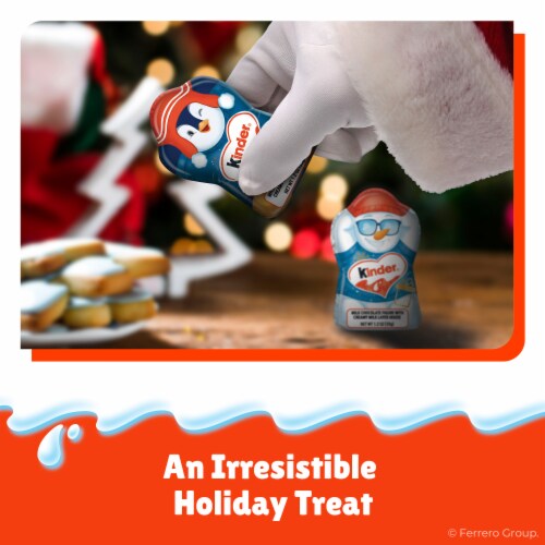 Kinder Hollow Milk Chocolate Figure, 1 Count, Individually Wrapped, Great Stocking Stuffers, 1.2 oz Perspective: top