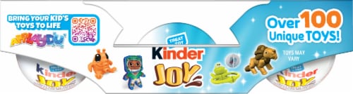 Kinder Joy Cocoa Wafer Egg Candy Perspective: top