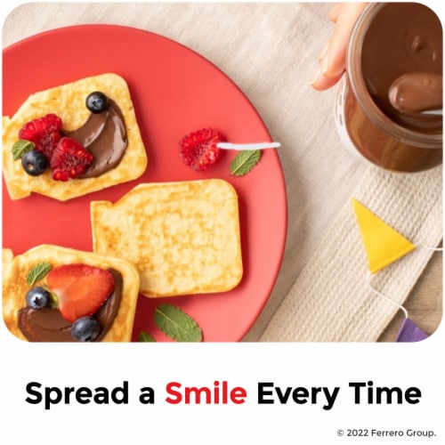 Nutella Hazelnut Spread with Cocoa Perspective: top