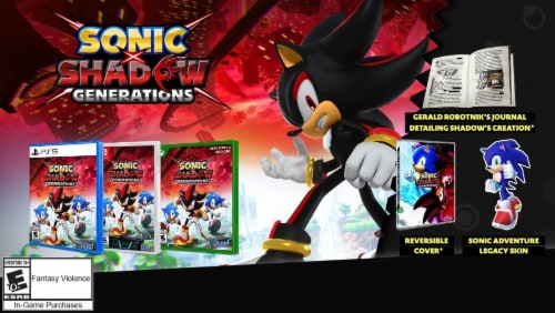 SEGA® Sonic X Shadow Generations™ Nintendo Switch™ Perspective: top