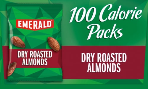 Emerald® Dry Roasted Almonds 100 Calorie Packs Perspective: top