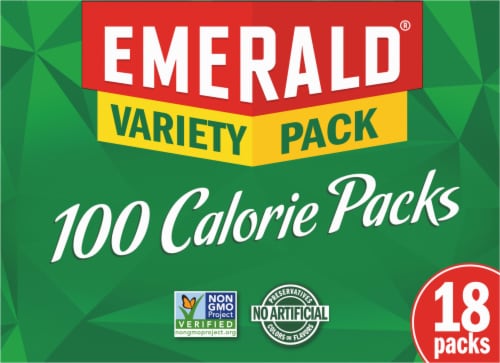 Emerald® Almonds Walnuts & Cashews 100 Calorie Variety Packs Perspective: top