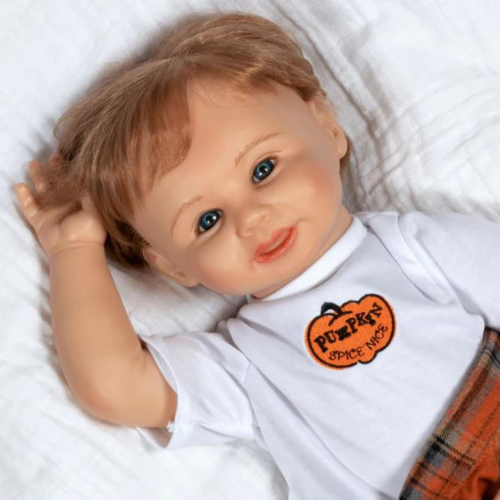 Paradise Galleries 22 Reborn Baby Doll with Doll Accessories Pumpkin Spice Nice 1 Piece Fry s Food Stores