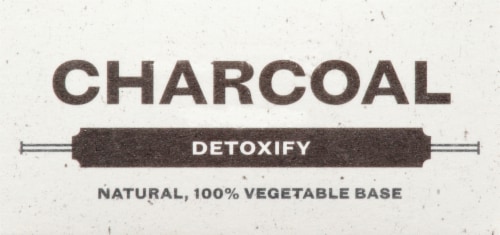The Grandpa Soap Co Charcoal Bar Soap Perspective: top