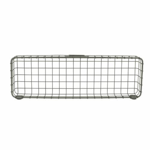Spectrum Vintage Wall Mount Tray - Gray Perspective: top