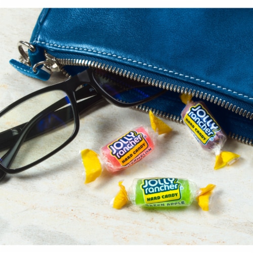 JOLLY RANCHER Assorted Fruit Flavored Hard Hard Candy Bulk Bag Perspective: top