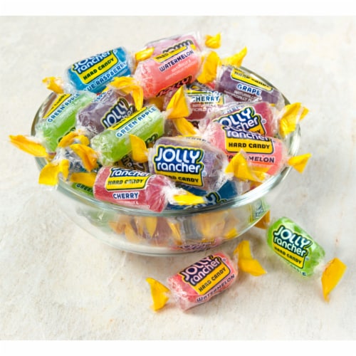 JOLLY RANCHER Assorted Fruit Flavored Hard Candy Bulk Bag Perspective: top