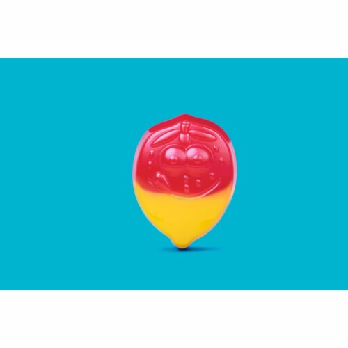 JOLLY RANCHER MISFITS 2-in-1 Assorted Fruit Flavored Gummies Candy Resealable Bag Perspective: top