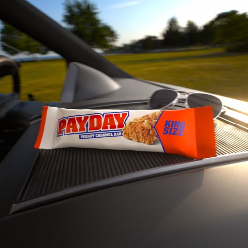PAYDAY Peanut Caramel King Size Candy Bar Perspective: top