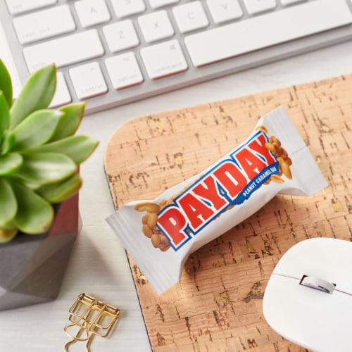 PAYDAY Peanut Caramel Snack Size Candy Bars Perspective: top