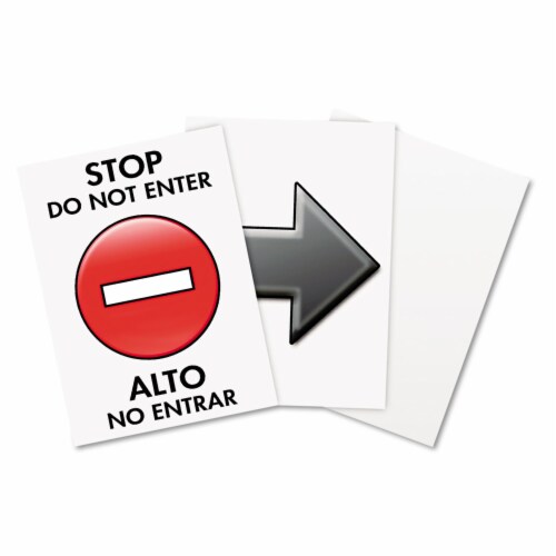Headline Sign 5694 Customizable Floor Tent With 2 Double-sided Inserts and Black for sale online 