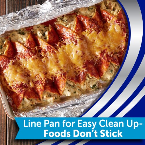 Reynolds Wrap Heavy Duty Non-Stick Aluminum Foil Perspective: top