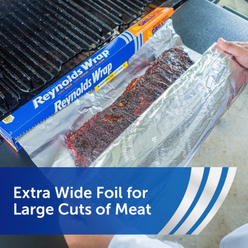 Reynolds Wrap® Grill Heavy Duty Non-Stick Aluminum Foil Perspective: top