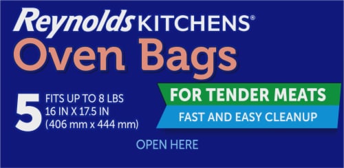 Reynolds Kitchens® Oven Bags Perspective: top