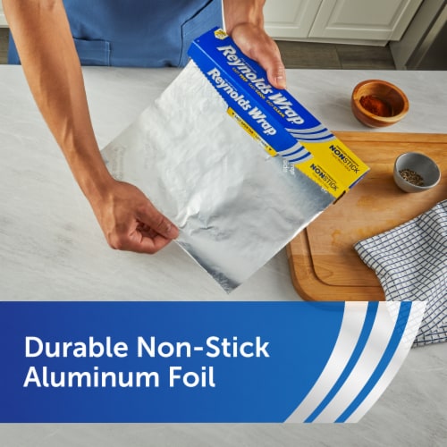 Reynolds Wrap Non-Stick Aluminum Foil (50 Sq Ft, Pack of 6)