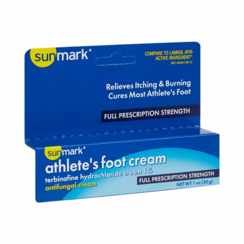 sunmark 1 Terbinafine HCl Cream Antifungal 1 oz. Tube, 1 ct Smith’s