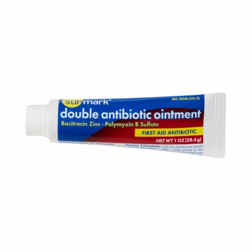 sunmark® Double Antibiotic First Aid Ointment Perspective: top