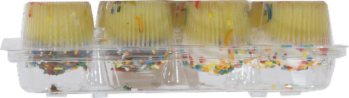 Everyday Favorites Mini Gold Cupcakes 12 Count Perspective: top