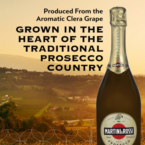 MARTINI & ROSSI® Prosecco Sparkling Wine Perspective: top