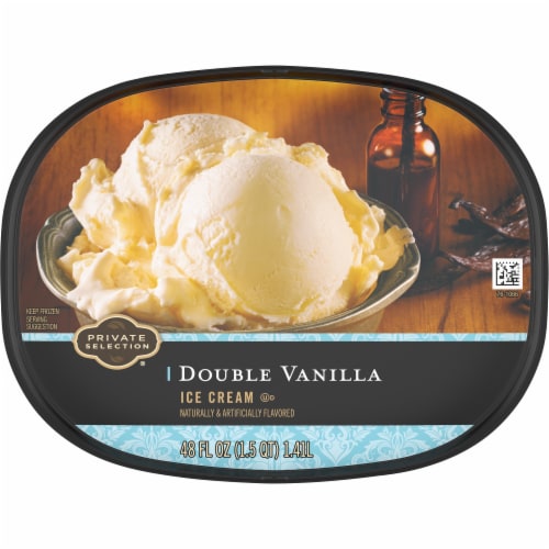 Private Selection® Double Vanilla Ice Cream Perspective: top