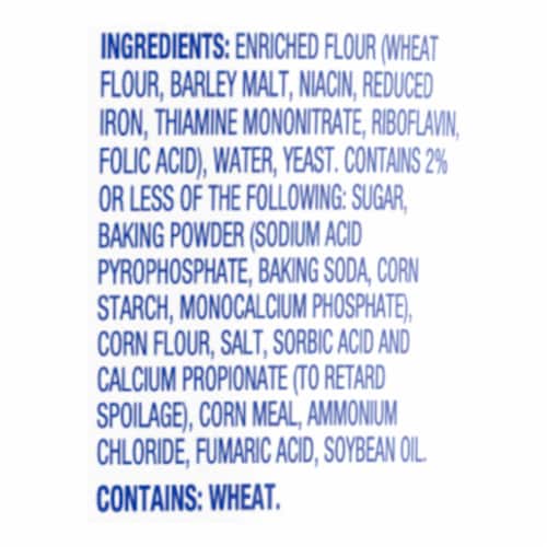 Kroger® Original English Muffins Perspective: top