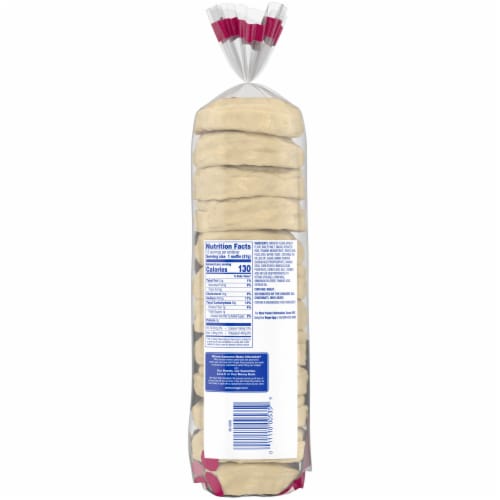 Kroger® Sourdough English Muffins Perspective: top