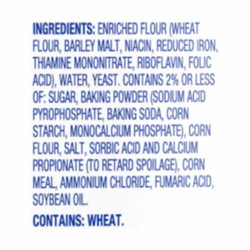 Kroger® Original English Muffins Perspective: top