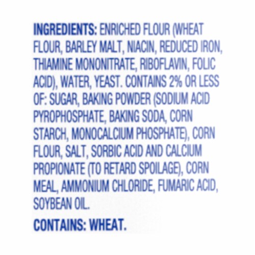 Kroger® Original English Muffins Perspective: top