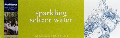 Fred Meyer® Seltzer Water Perspective: top