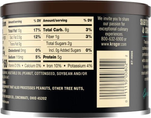 Private Selection® Whole Sea Salted Cashews Perspective: top