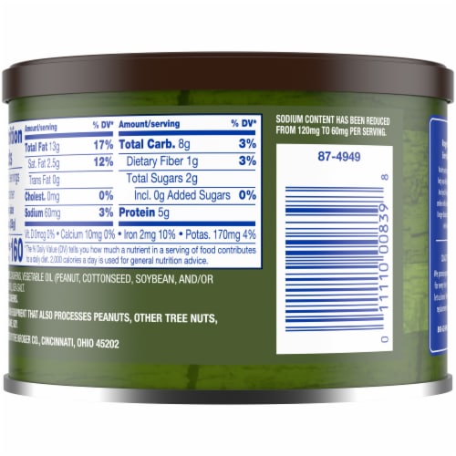 Kroger® Lightly Salted Cashews Halves & Pieces Perspective: top