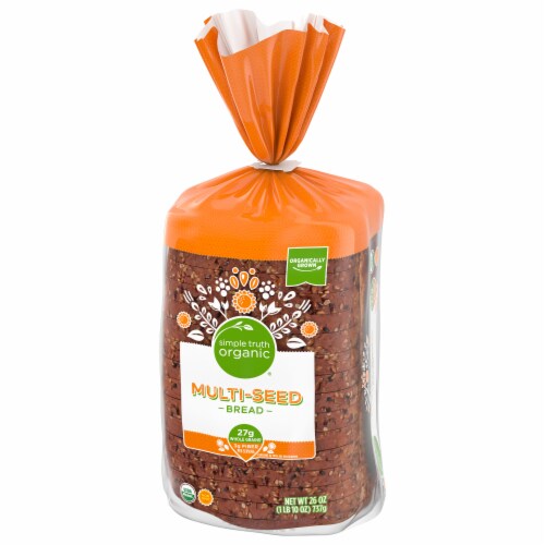 Simple Truth Organic® Multi-Seed Bread Perspective: top