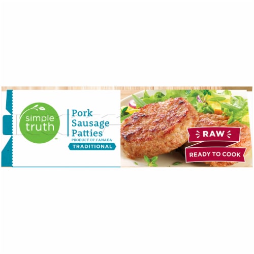 Simple Truth™ Traditional Pork Sausage Patties Perspective: top
