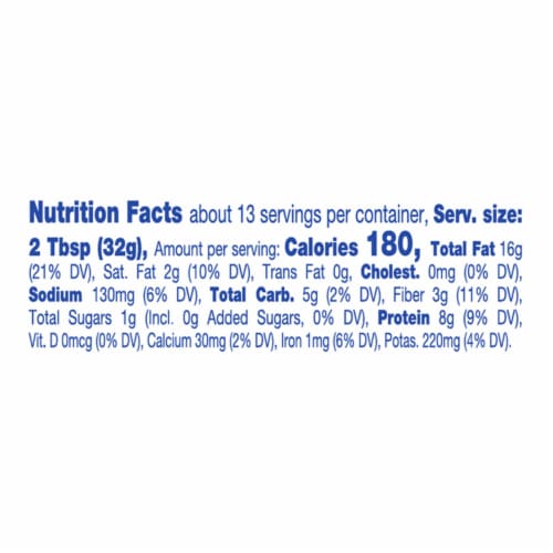Kroger® Natural Peanut Butter Crunchy Perspective: top
