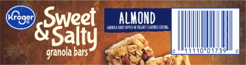Kroger® Sweet & Salty Almond Granola Bars Perspective: top