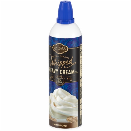 Private Selection® Extra Creamy Whipped Heavy Cream Perspective: top