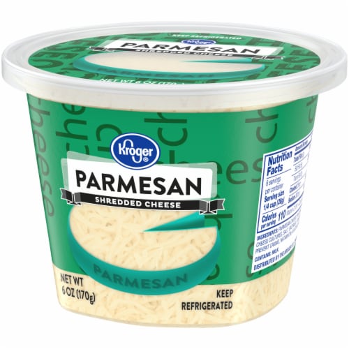 Kroger® Parmesan Shredded Cheese Perspective: top