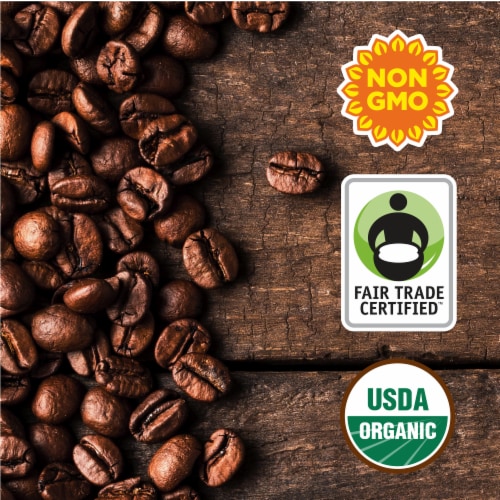 Simple Truth Organic™ 100% Peruvian Decaf Medium Roast Ground Coffee Perspective: top