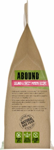ABOUND® Adult Dry Dog Food Salmon & Sweet Potato Perspective: top