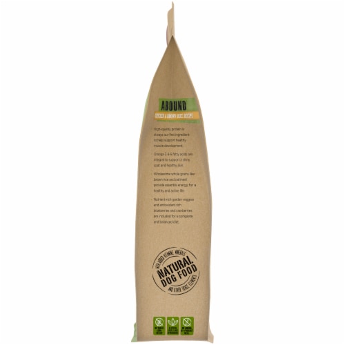 ABOUND® All Life Stages Dry Dog Food Chicken & Brown Rice Perspective: top